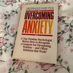 Overcoming Anxiety by - White Cover